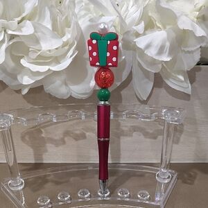 Festive Red and Green Gift Pen